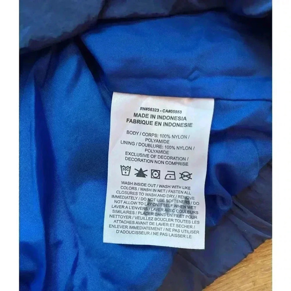 Jordan Essentials Flight Woven Full Zip Nylon Jacket Loose Fit Royal Blue Small - Picture 13 of 14